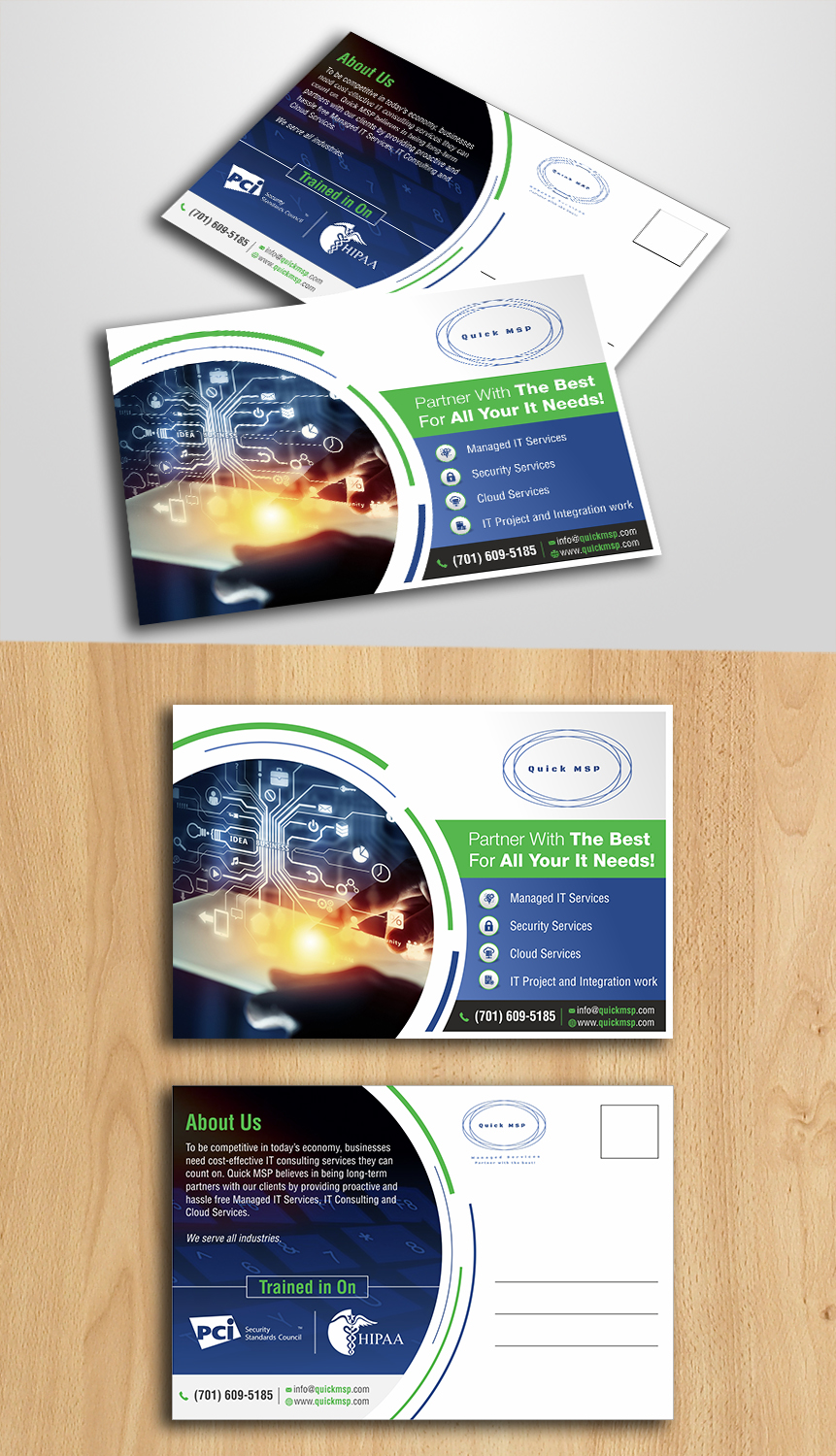 Postcard Design by ecorokerz for this project | Design #21027076