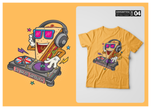 T-shirt Design by Gohsantosa