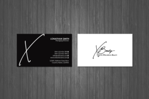 Design de Carte de Visite par Creations Box 2015 pour X Body Health & Wellness | Design #21027214