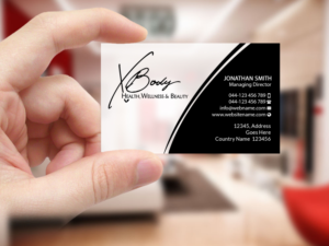 Design de Carte de Visite par Creations Box 2015 pour X Body Health & Wellness | Design : #21027221