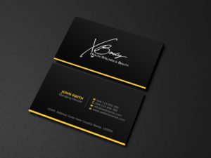 Design de Carte de Visite par Creations Box 2015 pour X Body Health & Wellness | Design : #21035539