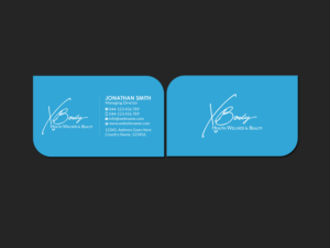 Design de Carte de Visite par Creations Box 2015 pour X Body Health & Wellness | Design : #21035540