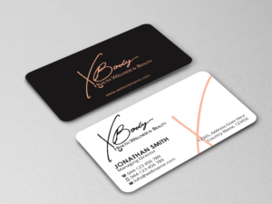 Design de Carte de Visite par Creations Box 2015 pour X Body Health & Wellness | Design : #21038206