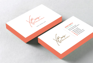 Design de Carte de Visite par chandrayaan.creative pour X Body Health & Wellness | Design #21028829