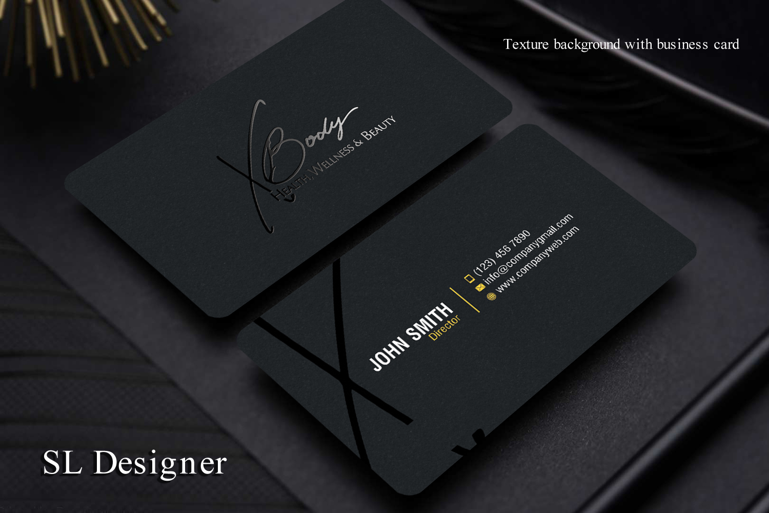 Diseño de Tarjeta de Presentación por SL Designer para X Body Health & Wellness | Diseño #21038807