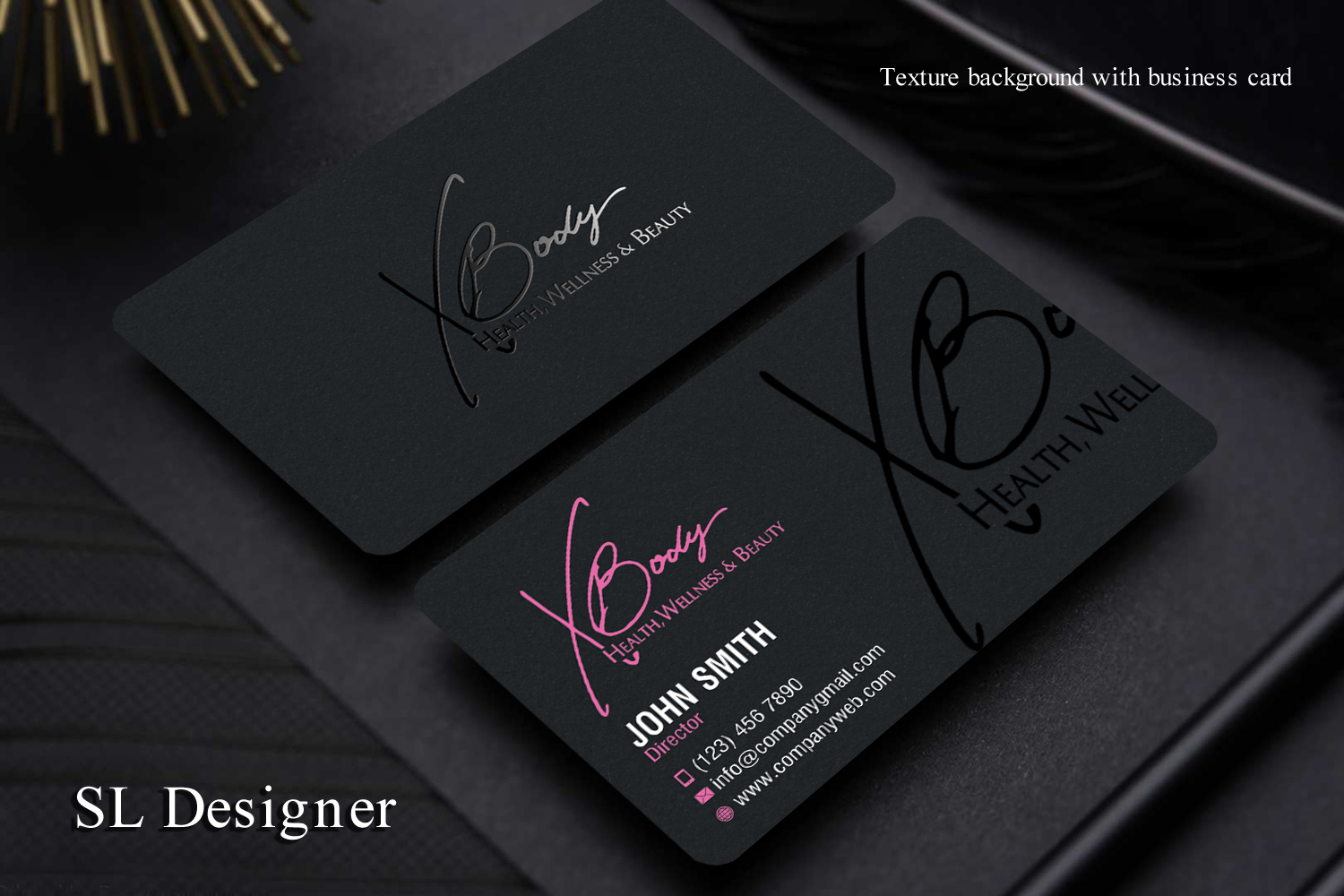 Design de Carte de Visite par SL Designer pour X Body Health & Wellness | Design #21038808