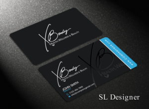 Design de Carte de Visite par SL Designer pour X Body Health & Wellness | Design : #21038813