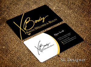 Design de Carte de Visite par SL Designer pour X Body Health & Wellness | Design : #21038818