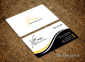 Design de Carte de Visite par SL Designer pour X Body Health & Wellness | Design : #21038820