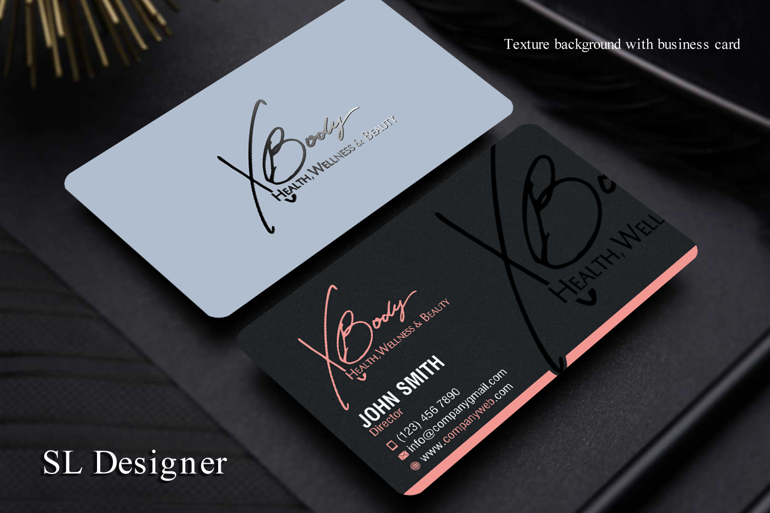 Business Card Design by SL Designer for X Body Health & Wellness | Design #21040093