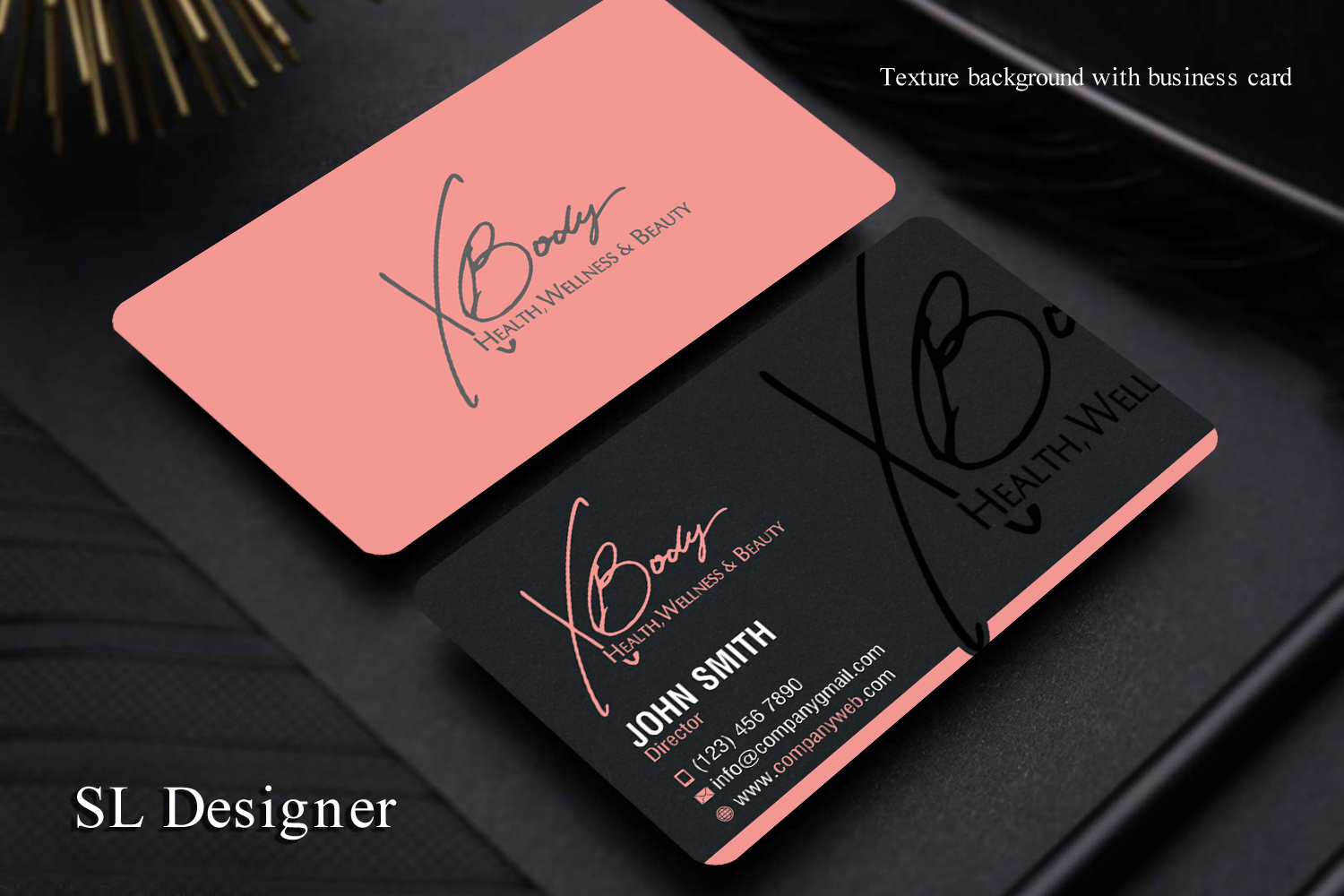 Design de Carte de Visite par SL Designer pour X Body Health & Wellness | Design #21040160