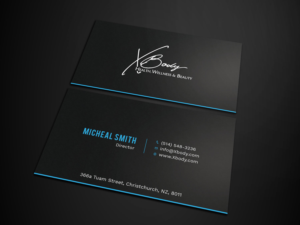Design de Carte de Visite par Tripti Ranjan Gain pour X Body Health & Wellness | Design : #21019307