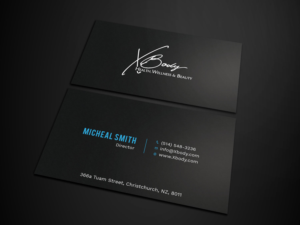 Design de Carte de Visite par Tripti Ranjan Gain pour X Body Health & Wellness | Design : #21019317