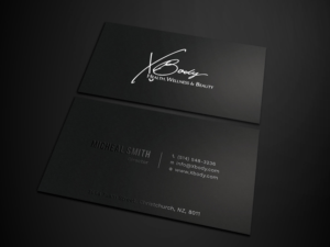 Design de Carte de Visite par Tripti Ranjan Gain pour X Body Health & Wellness | Design : #21024183