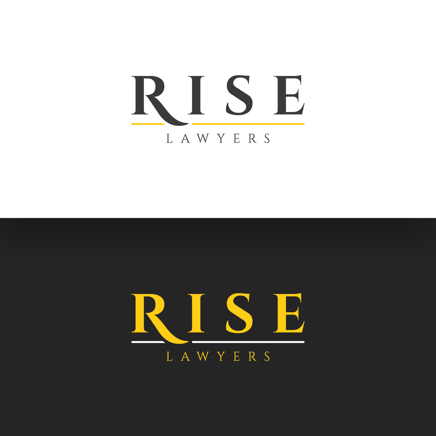 Logo Design by yhutomo for Rise Lawyers | Design #21032658