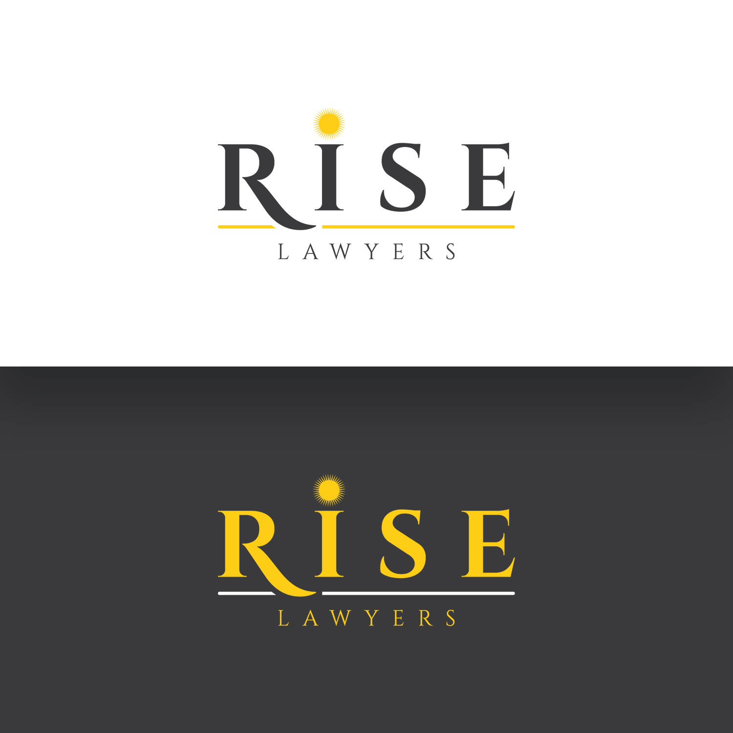 Logo Design by yhutomo for Rise Lawyers | Design #21041457