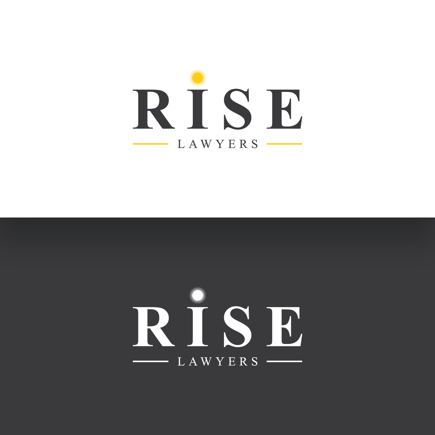 Logo Design by yhutomo for Rise Lawyers | Design #21051932