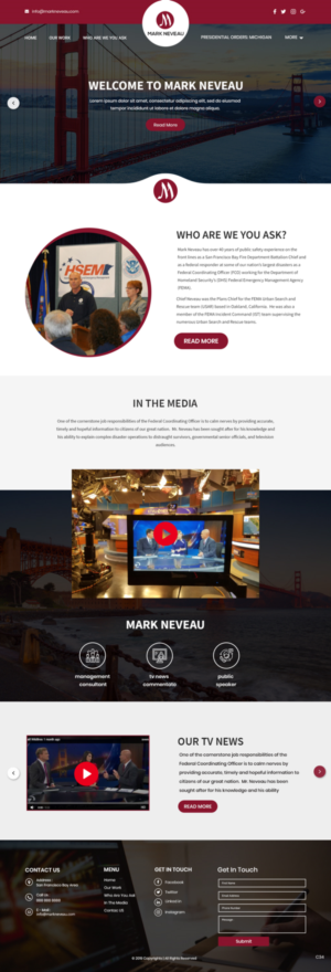Web Design by pb for this project | Design: #21030471