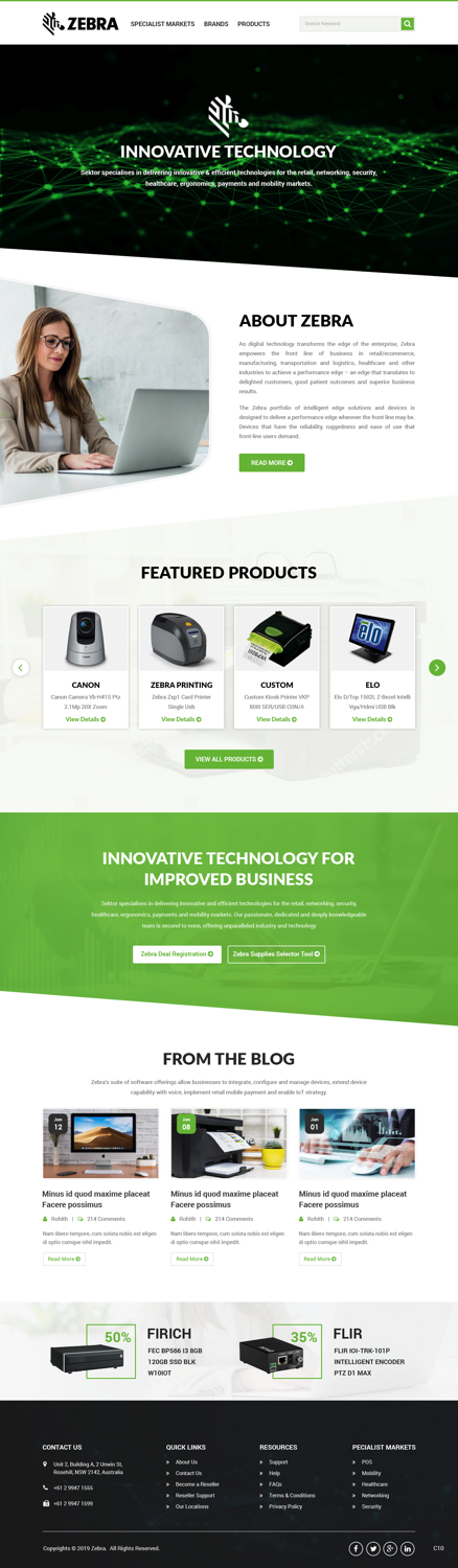 Web Design by pb for Sektor | Design #21023721