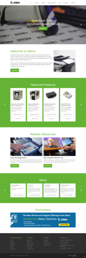 Web Design by pb for Sektor | Design: #21023736