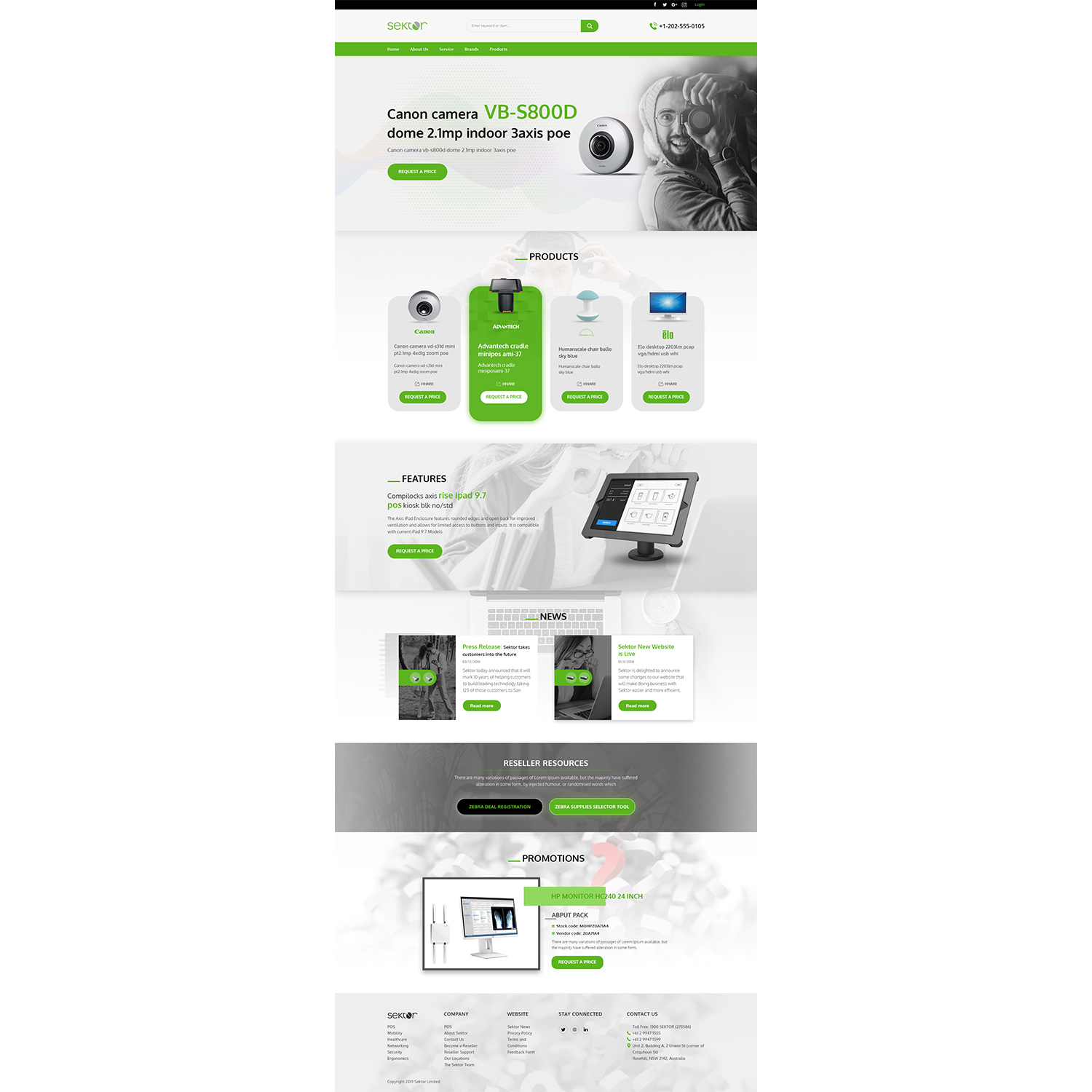 Web Design by AbhishekRoyBunty for Sektor | Design #21046981