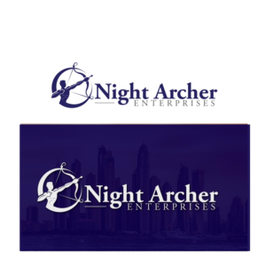 Would like the logo to say "Night Archer" but will also want a version where the text is removed, so the text should not be integral to the design. Want the graphic to be able to stand on its own.  | Logo Design by Finley Johnson