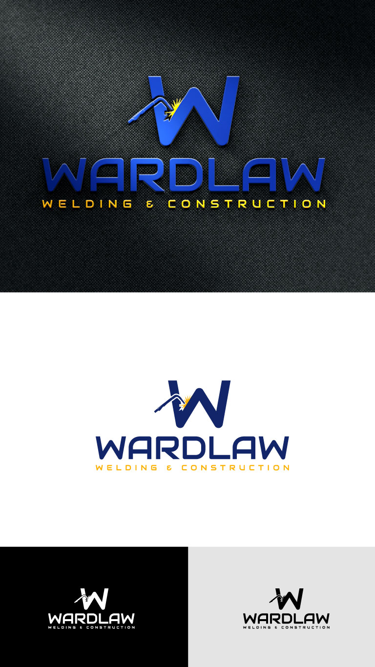 Logo Design by AnteMeridiem for Wardlaw Welding & Construction | Design #21039044