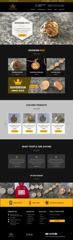 Web Design by pb for this project | Design: #21038676