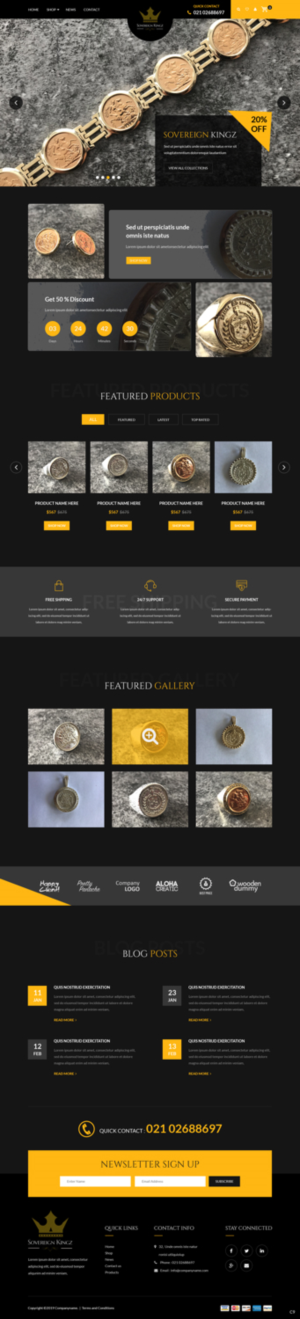 Web Design by pb for this project | Design: #21038677