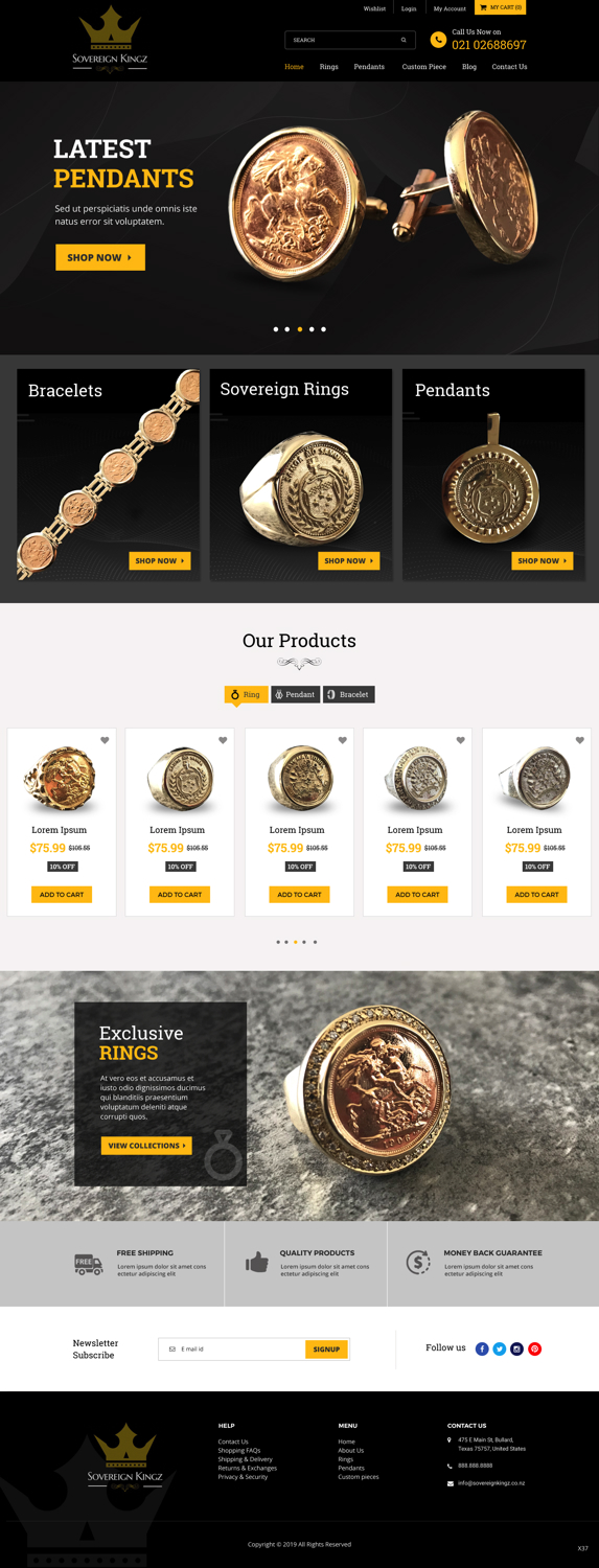 Web Design by pb for this project | Design #21038689
