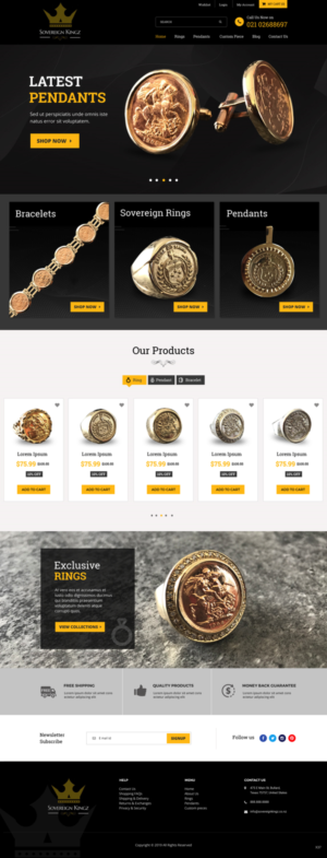 Web Design par pb pour ce projet | Design : #21038689
