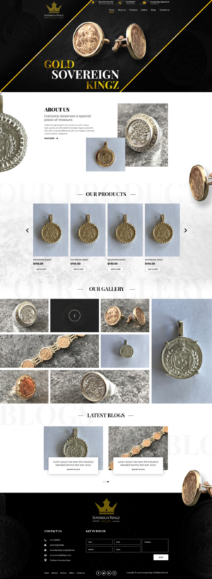 Web Design by Black Stallions Impressive Solutions for this project | Design #21036339