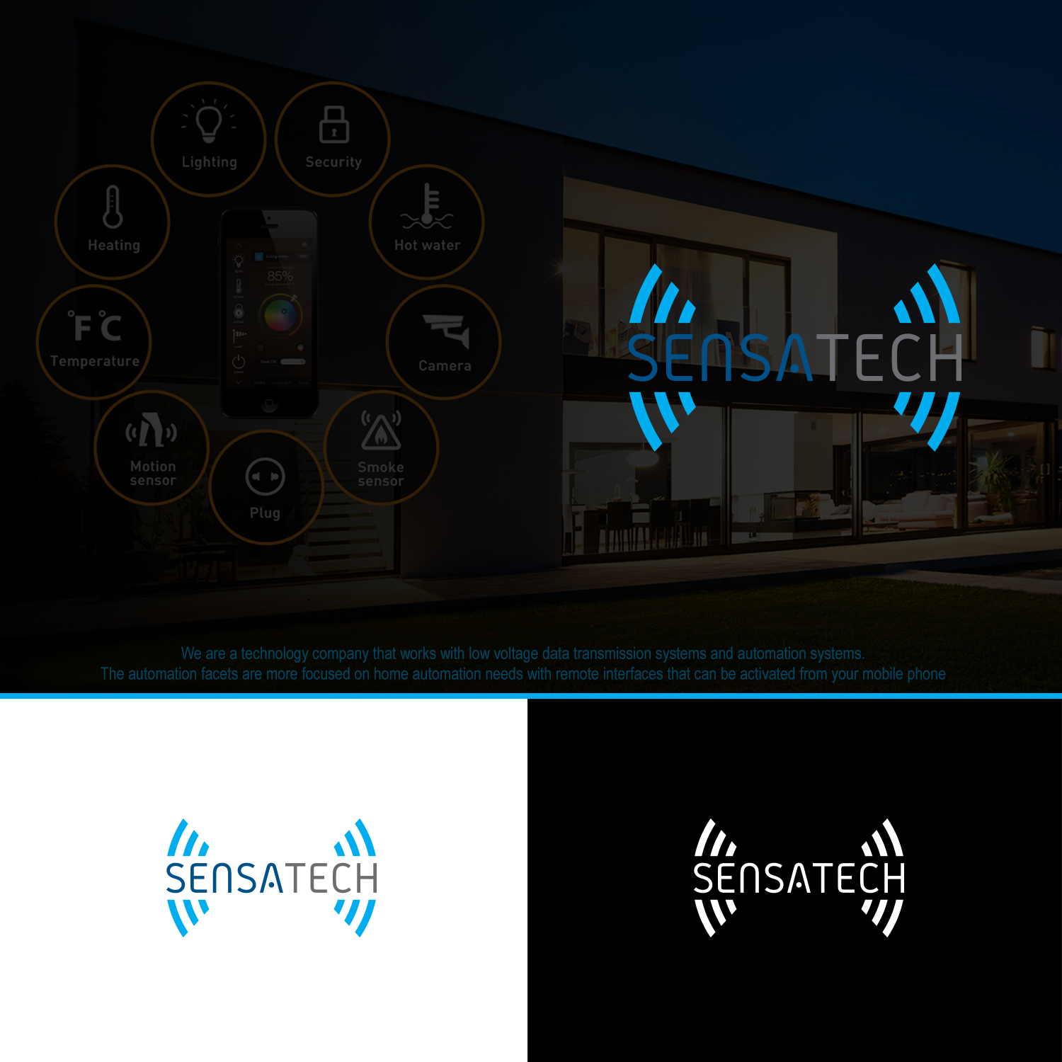 Logo Design by Mungbejotok for Sensatech | Design #21034928