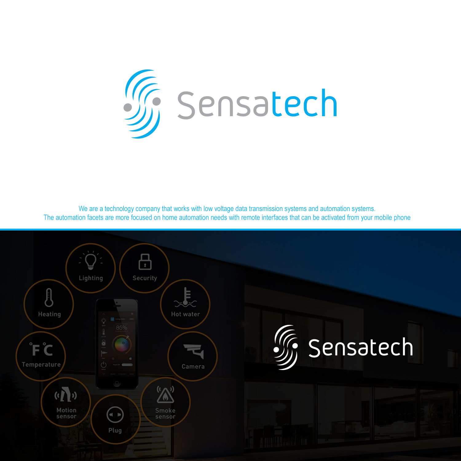 Logo Design by Mungbejotok for Sensatech | Design #21042744