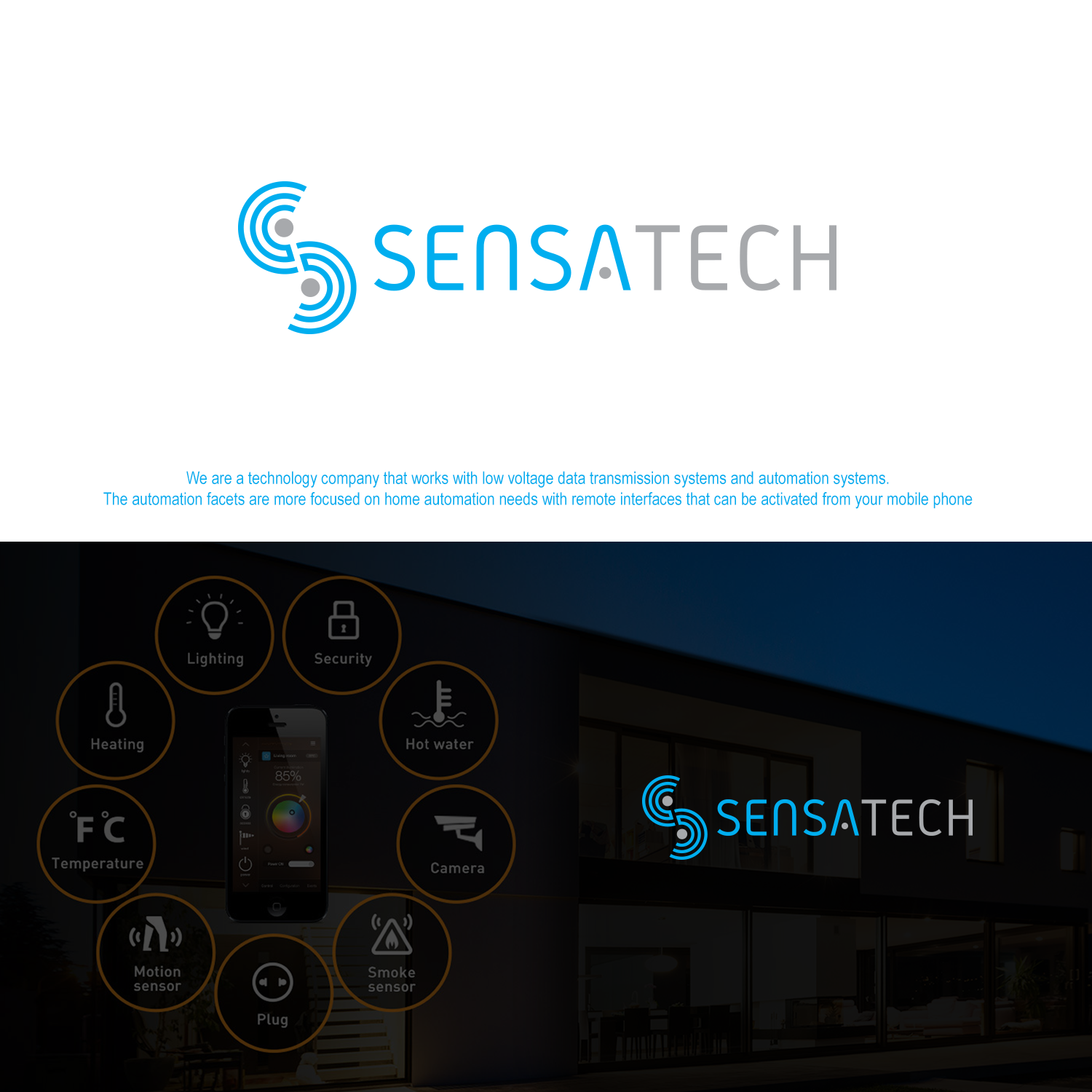 Logo Design by Mungbejotok for Sensatech | Design #21214337