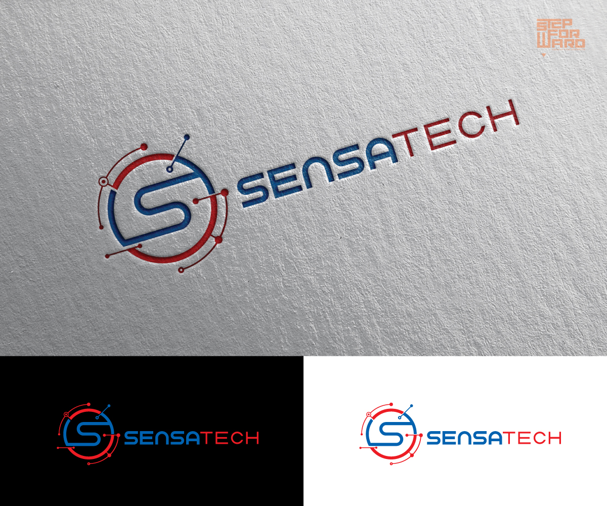 Logo Design by step forward 2 for Sensatech | Design #21027485