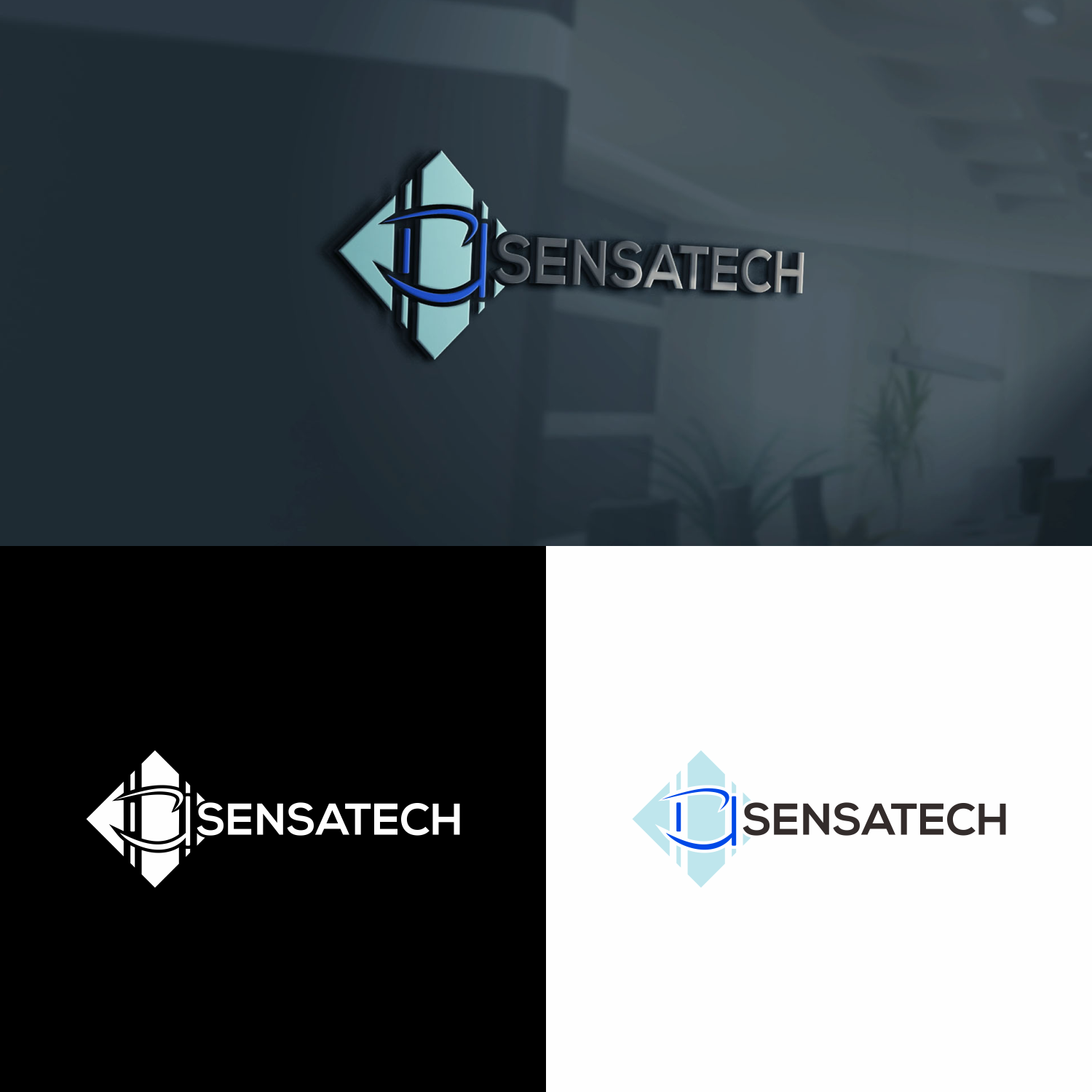 Logo Design by ZiangArt_Studio for Sensatech | Design #21027155