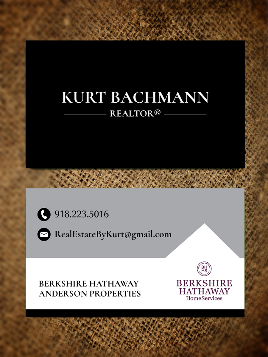 Design de Carte de Visite par JK18 pour Berkshire Hathaway, Anderson Properties | Design #21044541