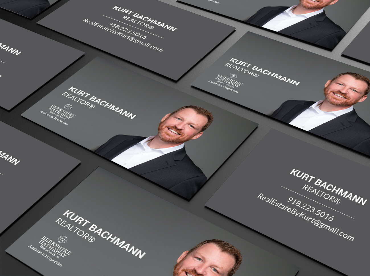 Business Card Design by Creations Box 2015 for Berkshire Hathaway, Anderson Properties | Design #21030222