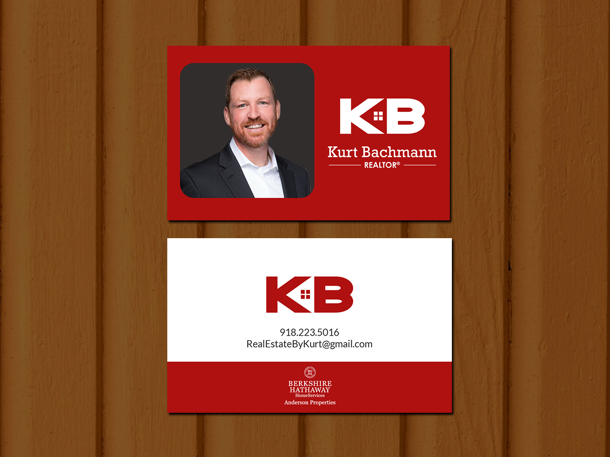 Visitenkarten-Design von Creations Box 2015 für Berkshire Hathaway, Anderson Properties | Design #21030332