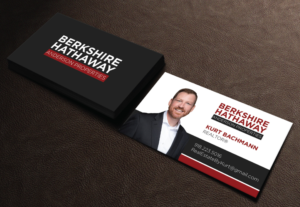 Business Card Design by LAXMI DESIGNHUB for Berkshire Hathaway, Anderson Properties | Design: #21038624