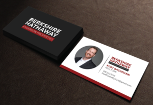Business Card Design by LAXMI DESIGNHUB for Berkshire Hathaway, Anderson Properties | Design: #21038625