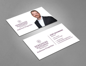 Visitenkarten-Design von Tripti Ranjan Gain für Berkshire Hathaway, Anderson Properties | Design: #21027446