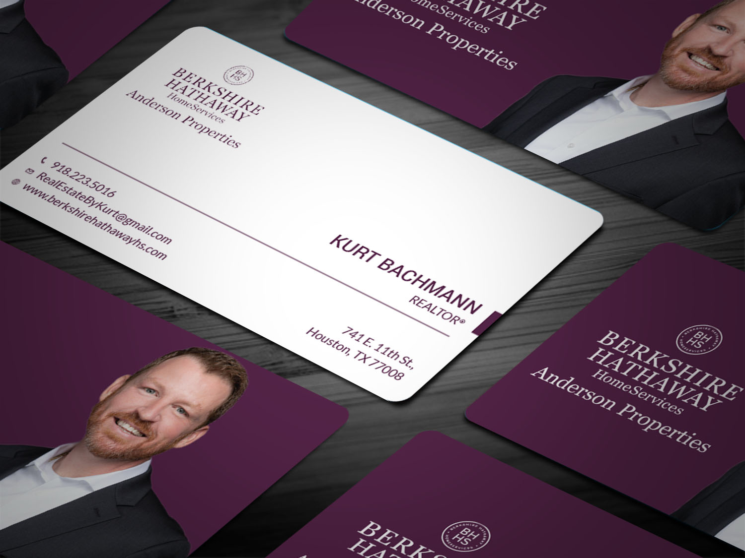 Visitenkarten-Design von Tripti Ranjan Gain für Berkshire Hathaway, Anderson Properties | Design #21027454