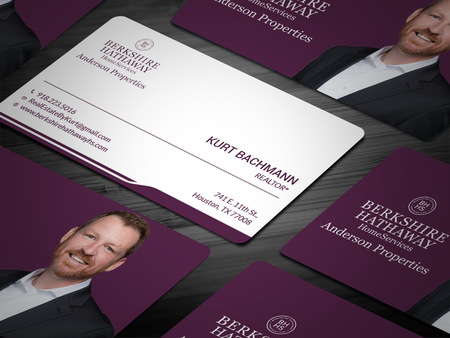 Visitenkarten-Design von Tripti Ranjan Gain für Berkshire Hathaway, Anderson Properties | Design #21027456