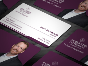 Visitenkarten-Design von Tripti Ranjan Gain für Berkshire Hathaway, Anderson Properties | Design: #21027456