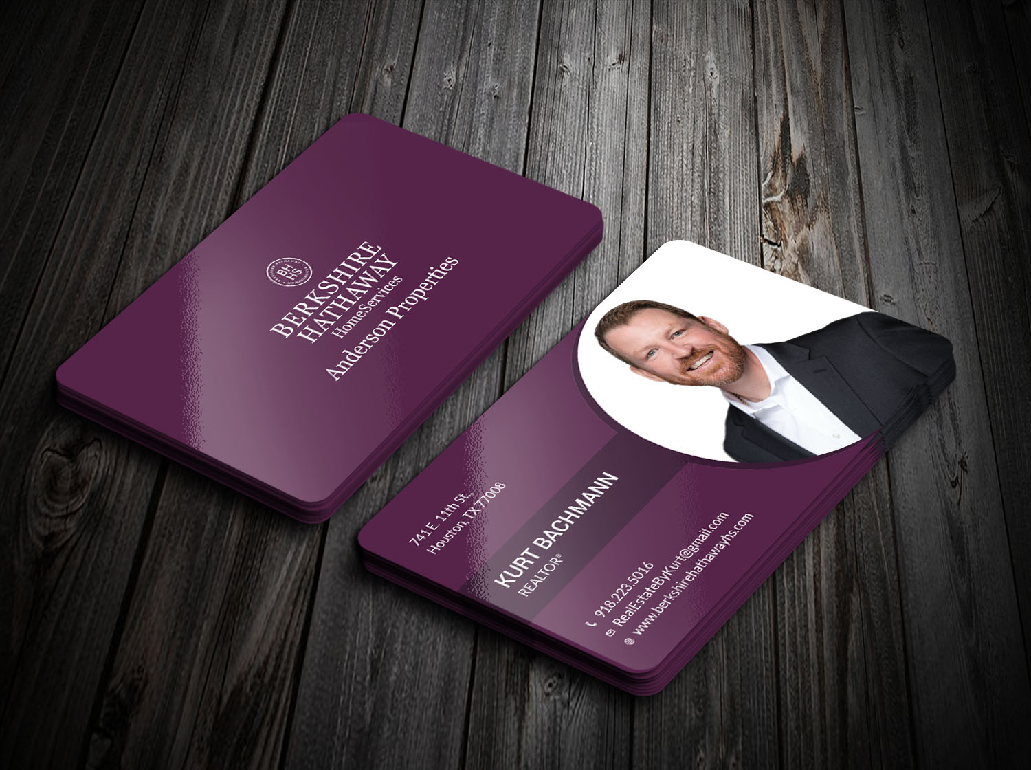 Visitenkarten-Design von Tripti Ranjan Gain für Berkshire Hathaway, Anderson Properties | Design #21027458