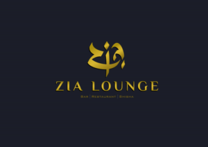 Zia Lounge (Bar |  Resturant  | Shisha) | Diseño de Logo por Nigel B