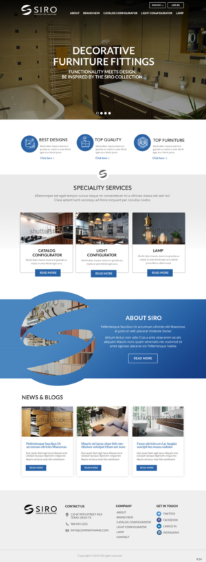 Web Design by pb for SIRO Beschläge- und Metallwarenfabrik Ges.m.b.H. | Design: #21046006
