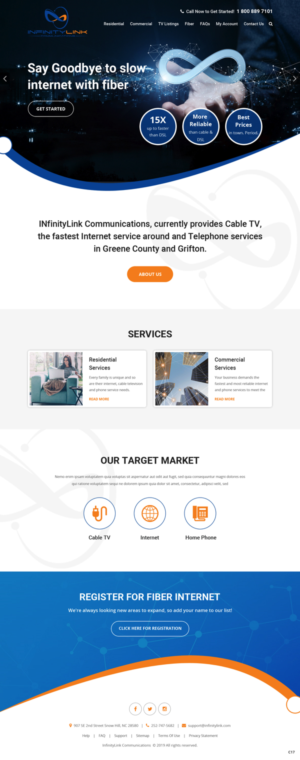Web-Design von pb für Infinity Network Services, Inc. | Design: #21030488
